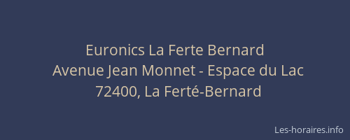 Euronics La Ferte Bernard
