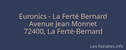 Euronics - La Ferté Bernard