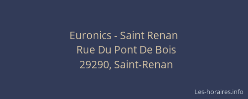 Euronics - Saint Renan
