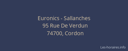 Euronics - Sallanches