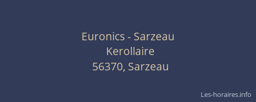 Euronics - Sarzeau