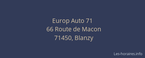 Europ Auto 71