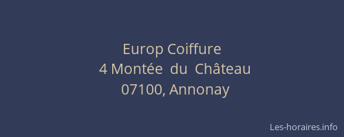 Europ Coiffure