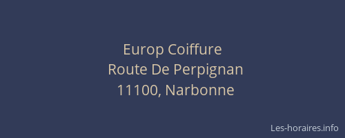 Europ Coiffure