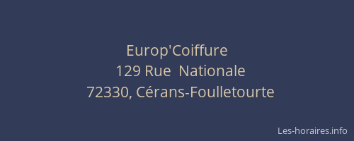 Europ'Coiffure