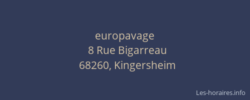 europavage
