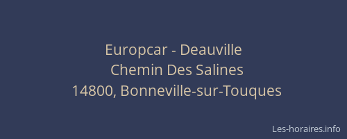 Europcar - Deauville