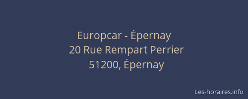 Europcar - Épernay