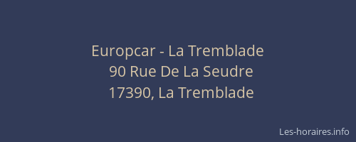 Europcar - La Tremblade