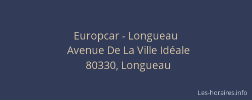 Europcar - Longueau