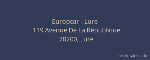 Europcar - Lure