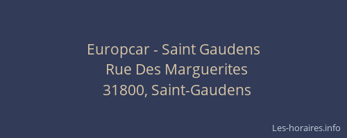 Europcar - Saint Gaudens