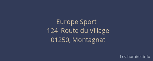 Europe Sport