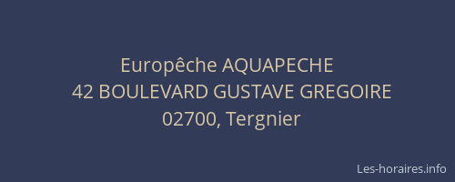 Europêche AQUAPECHE