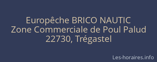 Europêche BRICO NAUTIC