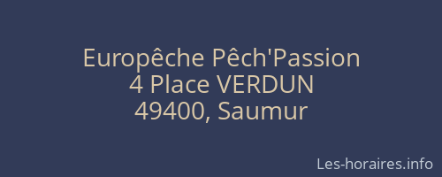 Europêche Pêch'Passion