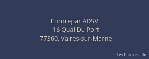 Eurorepar ADSV