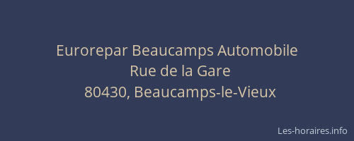 Eurorepar Beaucamps Automobile