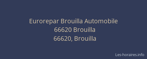 Eurorepar Brouilla Automobile
