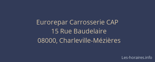 Eurorepar Carrosserie CAP