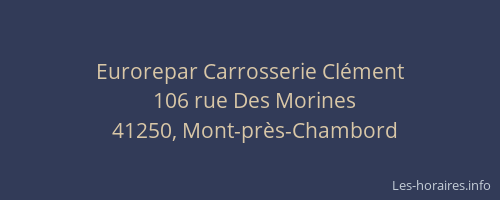 Eurorepar Carrosserie Cl&eacute;ment