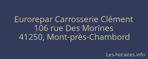 Eurorepar Carrosserie Clément