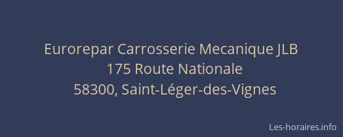 Eurorepar Carrosserie Mecanique JLB