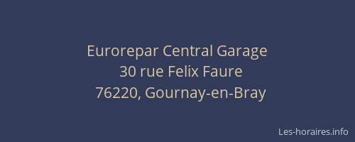 Eurorepar Central Garage