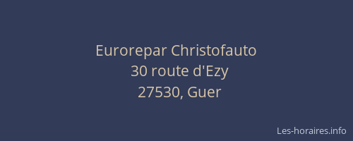 Eurorepar Christofauto