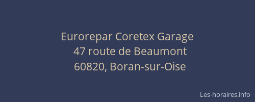 Eurorepar Coretex Garage