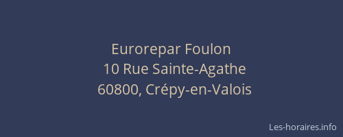 Eurorepar Foulon