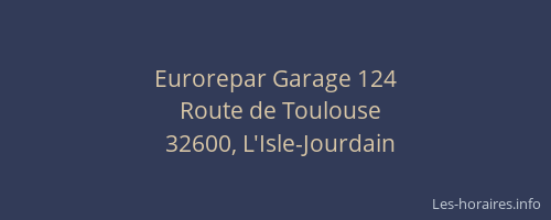 Eurorepar Garage 124