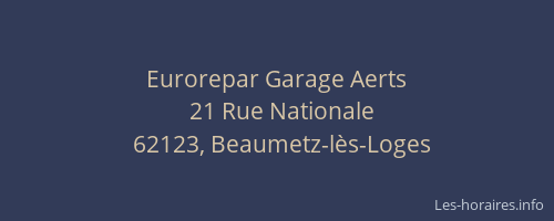 Eurorepar Garage Aerts