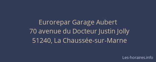 Eurorepar Garage Aubert