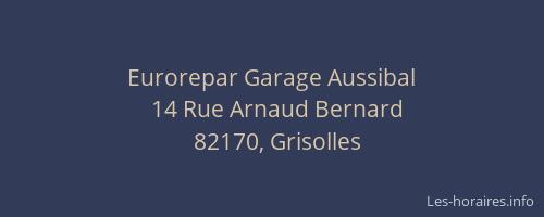 Eurorepar Garage Aussibal