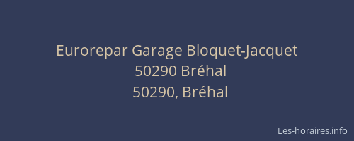 Eurorepar Garage Bloquet-Jacquet