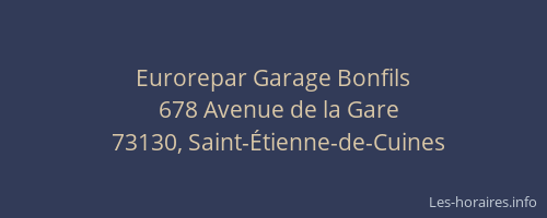Eurorepar Garage Bonfils