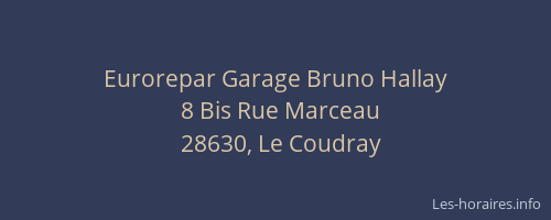 Eurorepar Garage Bruno Hallay