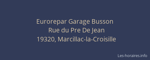 Eurorepar Garage Busson