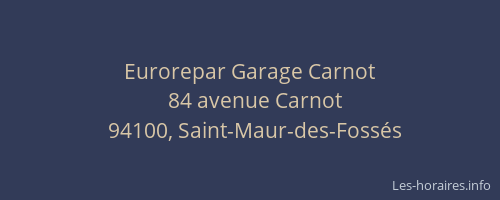Eurorepar Garage Carnot