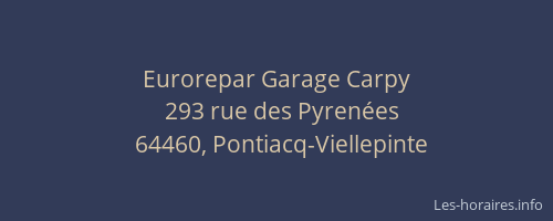 Eurorepar Garage Carpy