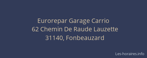 Eurorepar Garage Carrio