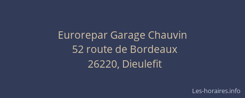 Eurorepar Garage Chauvin