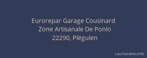 Eurorepar Garage Cousinard