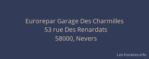 Eurorepar Garage Des Charmilles