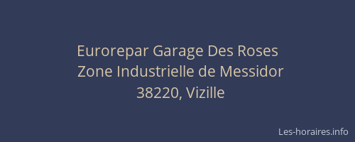 Eurorepar Garage Des Roses