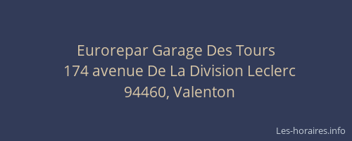 Eurorepar Garage Des Tours
