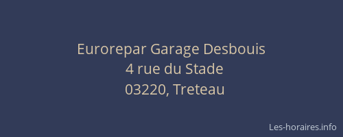 Eurorepar Garage Desbouis
