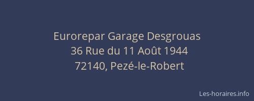 Eurorepar Garage Desgrouas