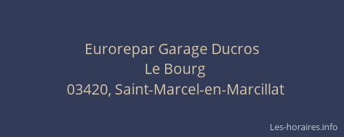 Eurorepar Garage Ducros